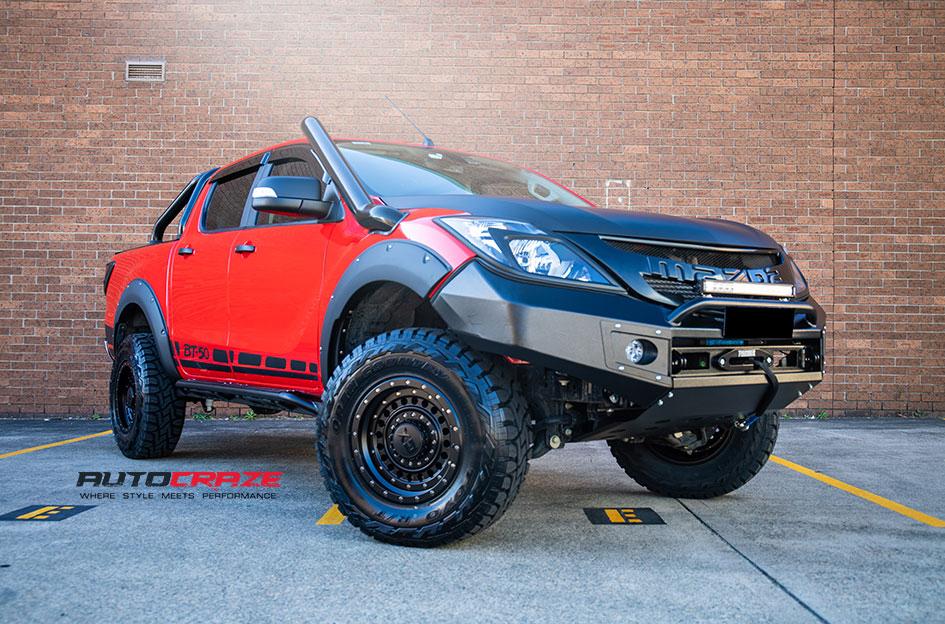 MAZDA BT 50 PANZER XD SATIN BLACK